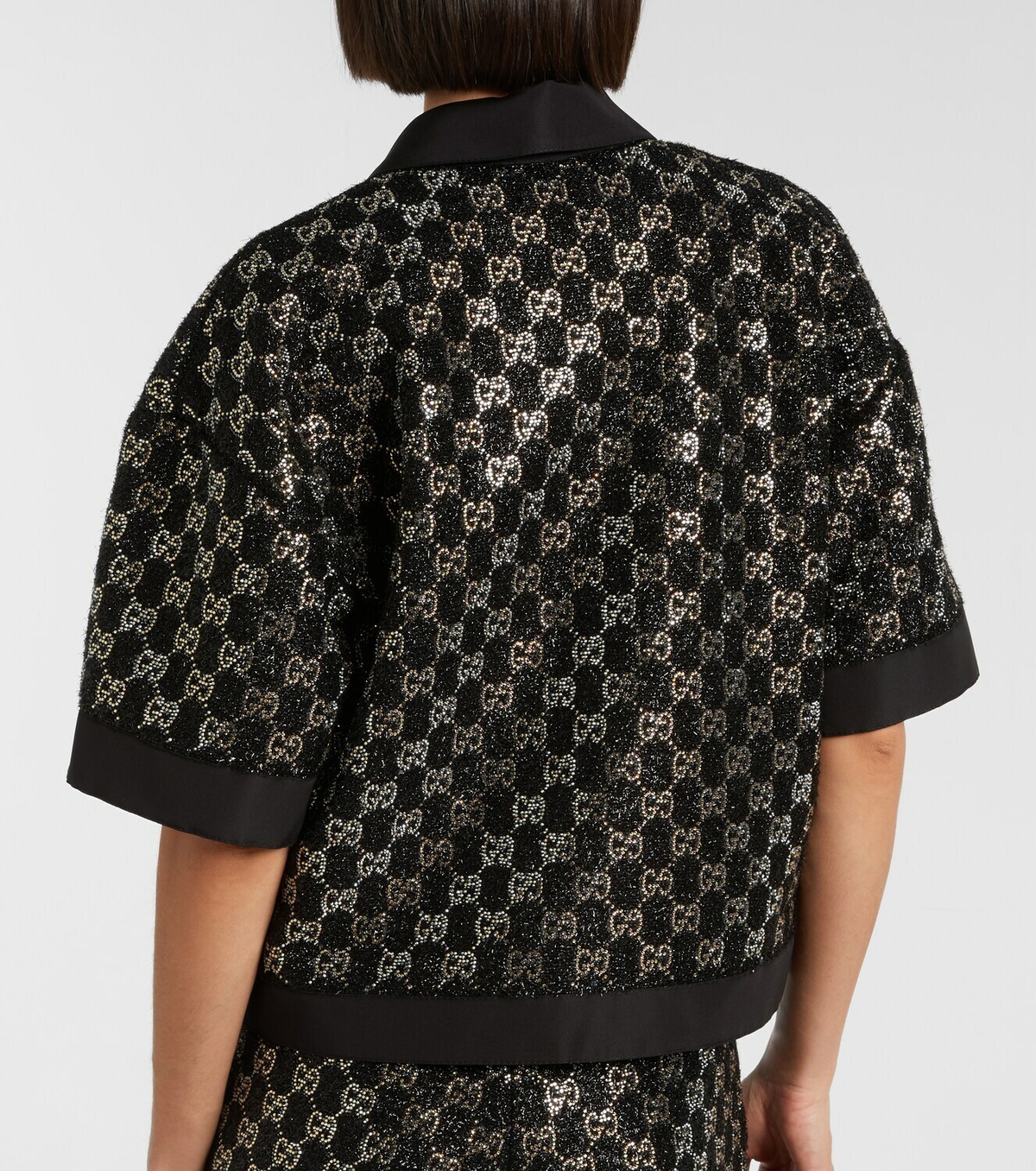 Gucci GG embellished top Gucci