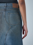 Our Legacy Asymmetric Denim Skirt