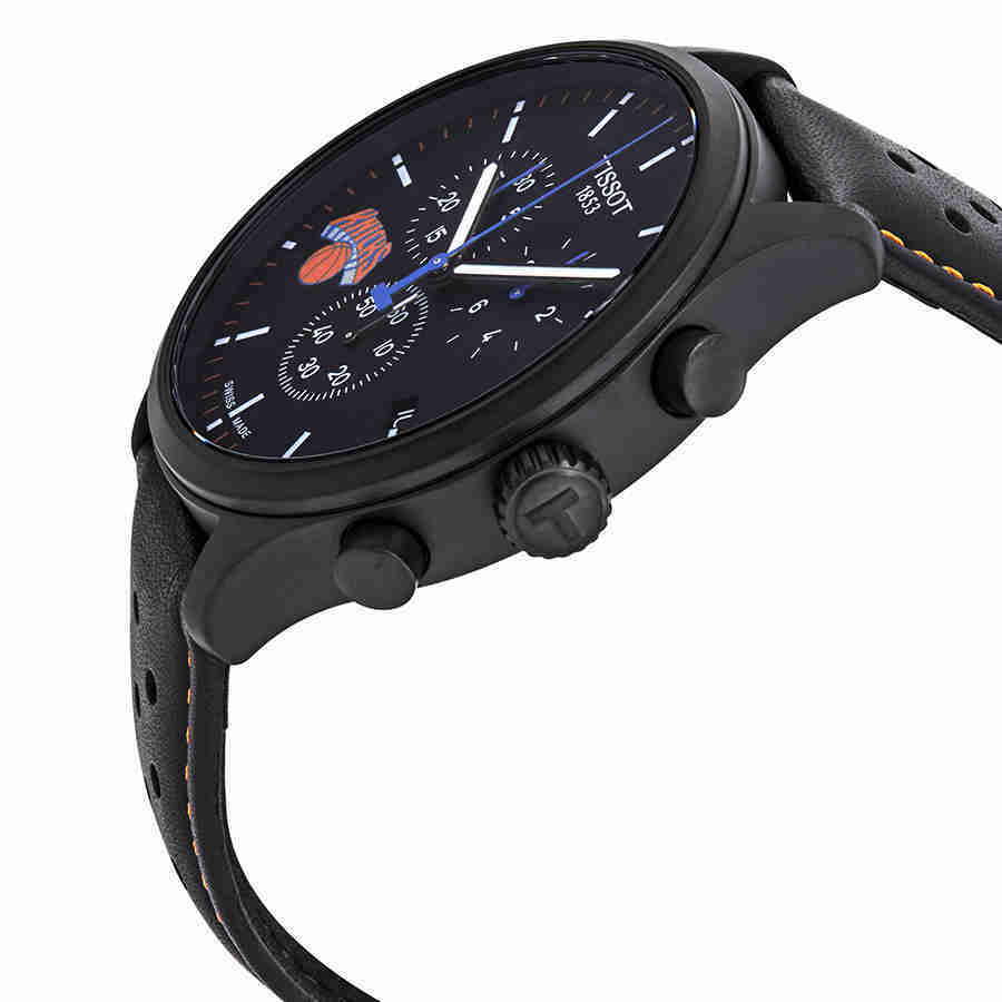Tissot NBA Teams Special New York Knicks Chronograph Black Dial Mens Watch T116.617.36.051.05