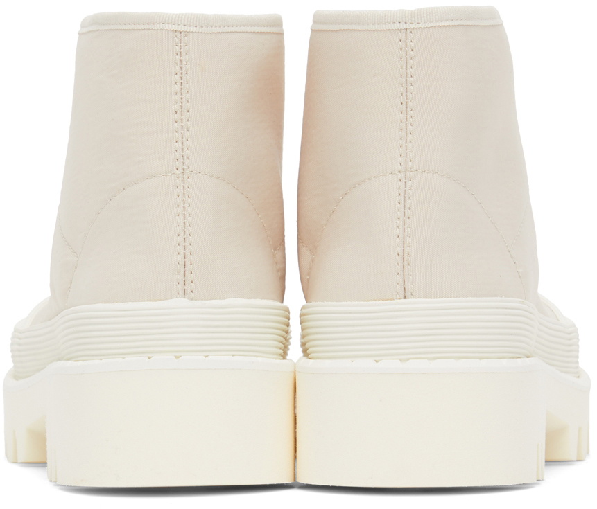 Proenza Schouler Beige City Lug Sole Ankle Boots Proenza Schouler