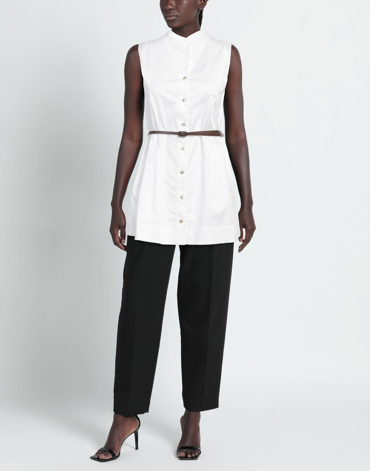 Alessia Santi Womens Shirt in White