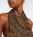 Missoni Sequined lamé gown