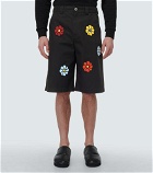 Moncler Genius - 1 Moncler JW Anderson cotton gabardine shorts