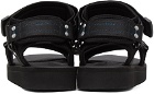 John Elliott Black Suicoke Edition Kipa-Cab Sandals
