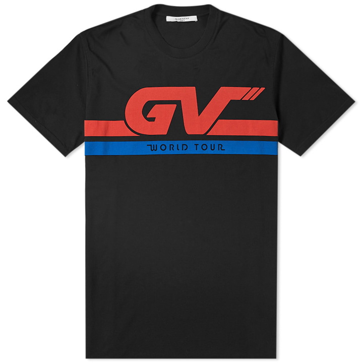 Photo: Givenchy GV World Tour Tee Black