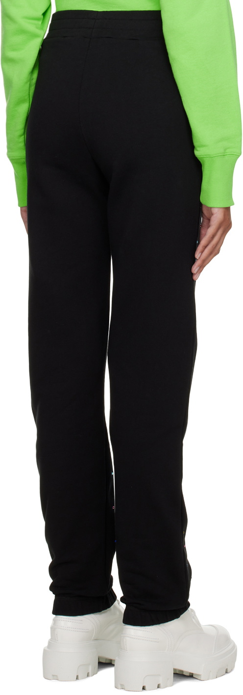MSGM Black Pantalone Lounge Pants