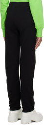 MSGM Black Pantalone Lounge Pants