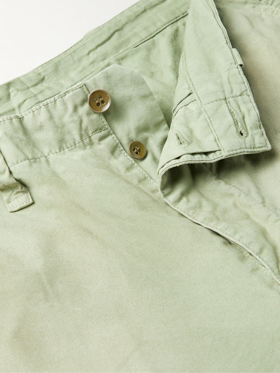 Visvim - Gifford Garment-Dyed Distressed Cotton-Canvas