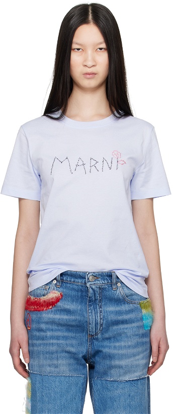 Photo: Marni Blue Mending T-Shirt