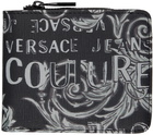 Versace Jeans Couture Black Logo Couture Bifold Wallet