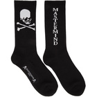 mastermind WORLD Black Version C Logo Socks