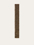 Ferragamo Mens Skinny scarf in Brown