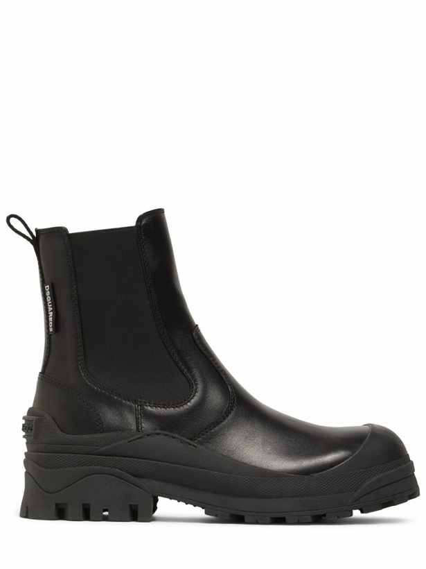 Photo: DSQUARED2 Urban Leather Chelsea Boots