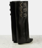 Givenchy Embellished leather knee-high boots