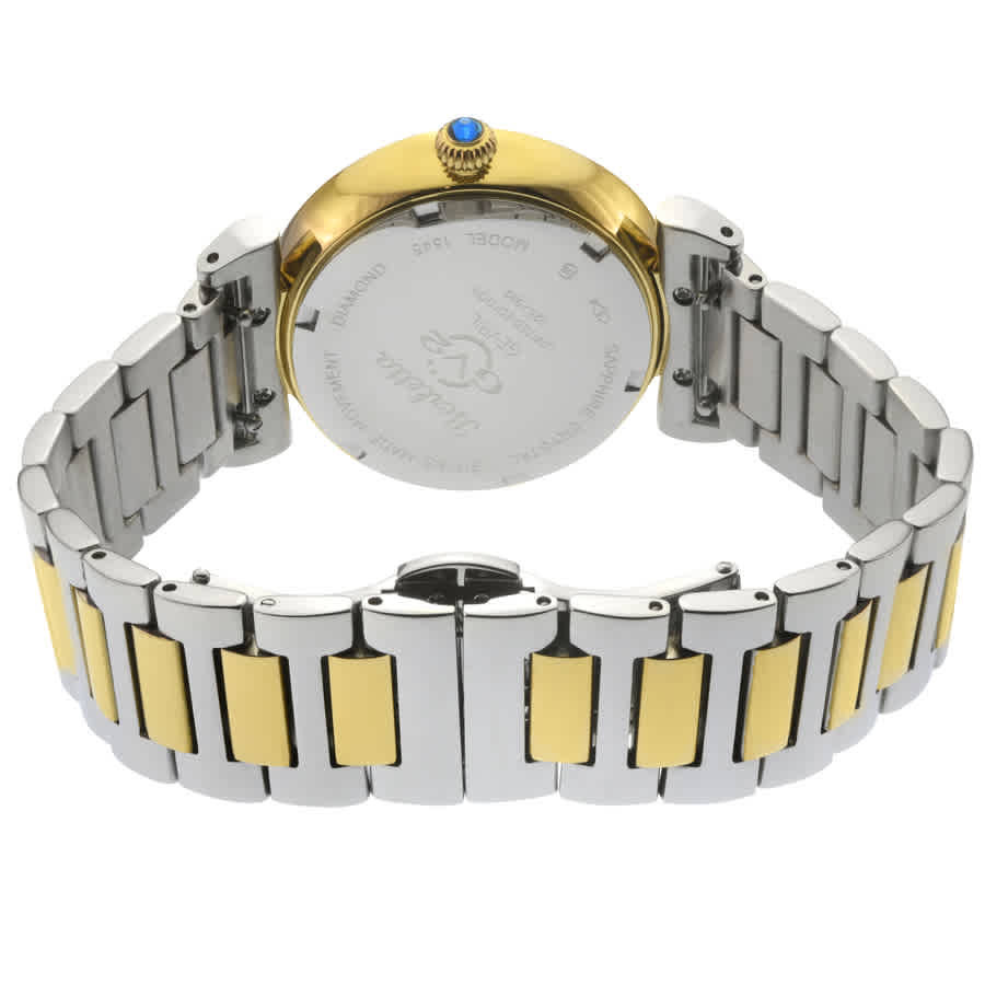 GV2 by Gevril Berletta Quartz Diamond White Dial Ladies Watch 1545B