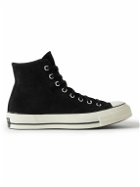 Converse - Chuck 70 Suede High-Top Sneakers - Black