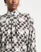 Manila Grace Womens Top in Off white