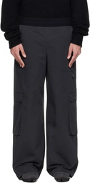 HELIOT EMIL Black Pulsar Cargo Pants