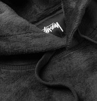 Stüssy - Fleece Hoodie - Anthracite