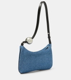 Jacquemus Le Bisou Perle Small denim shoulder bag