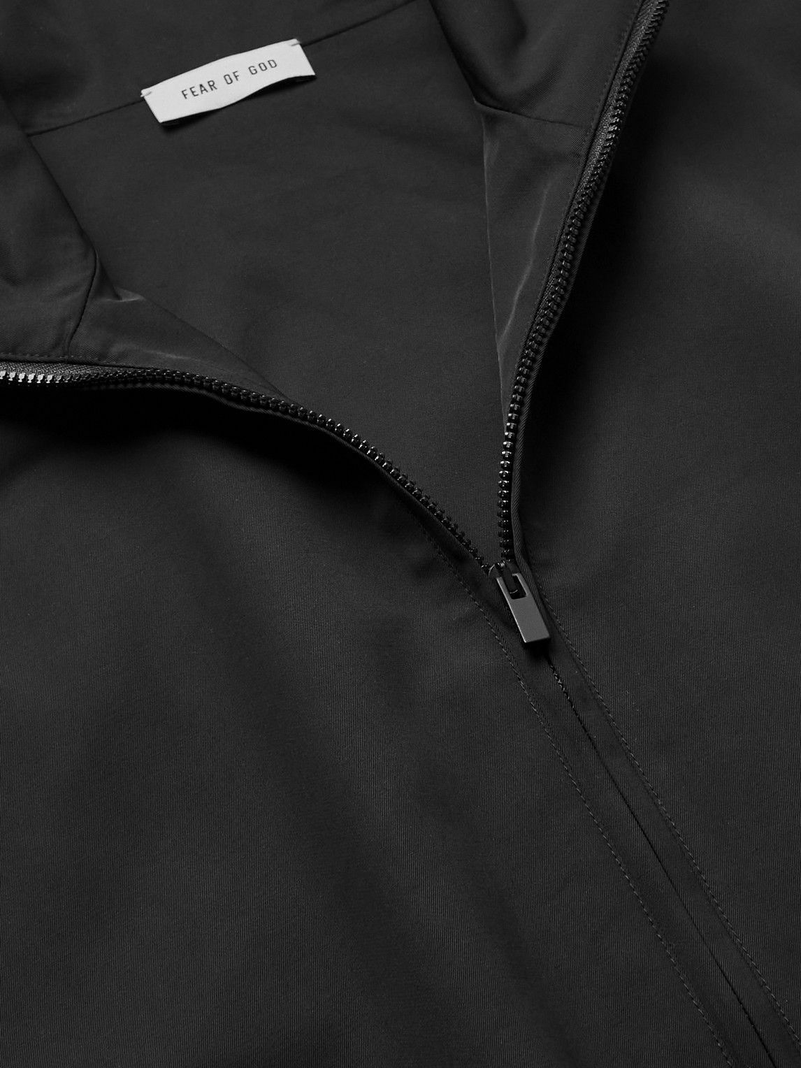 Fear of God - Eternal Nylon and Wool-Blend Track Jacket - Black