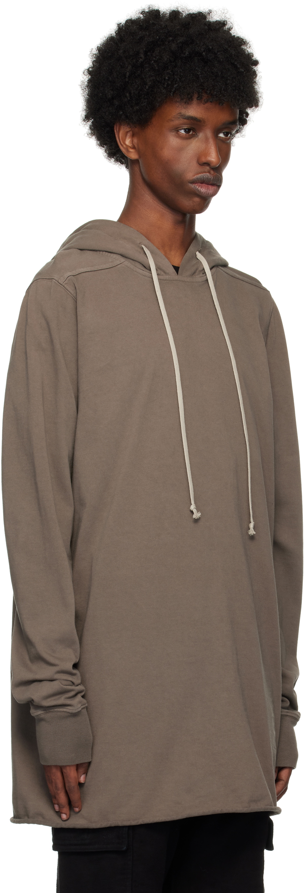 Rick Owens DRKSHDW Gray Porterville Pullover Hoodie