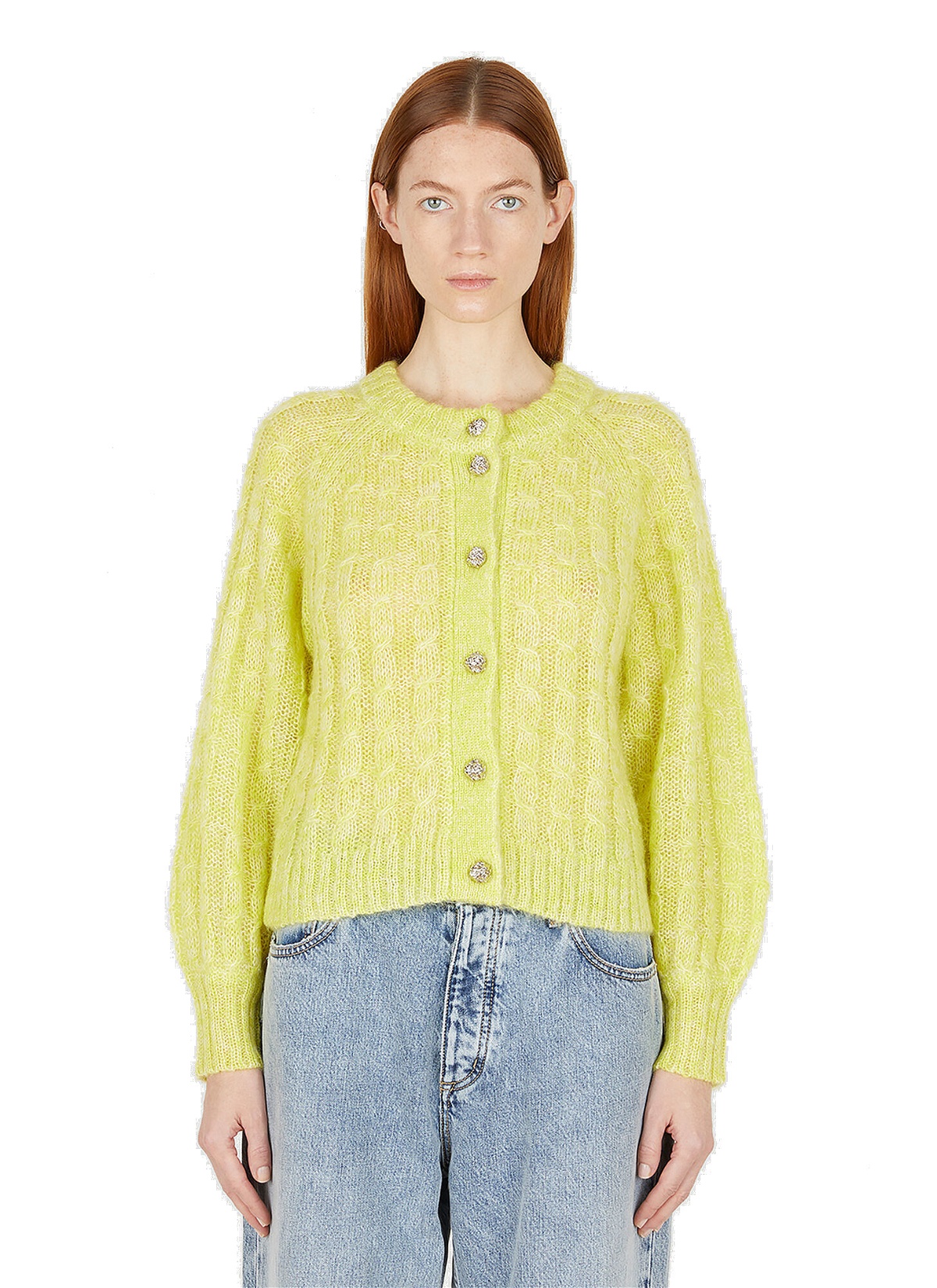 Cable Knit Sweater GANNI
