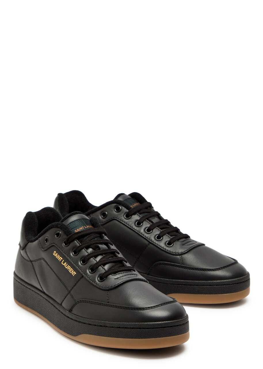 Saint Laurent SL/61 Leather Sneakers Black