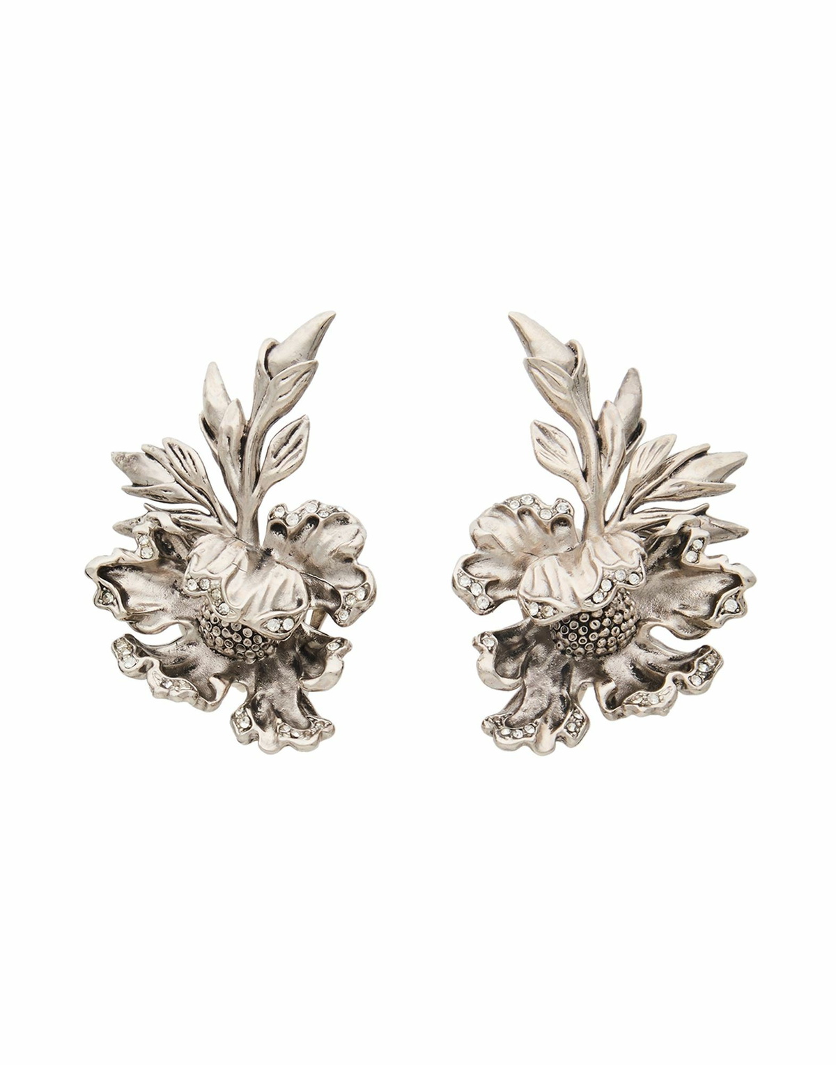 Alberta Ferretti Womens Earrings in Silver