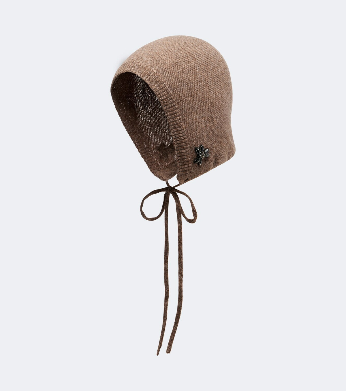 Simone Rocha Turbo embellished cashmere hood