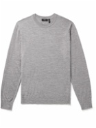 Theory - Slim-Fit Wool Sweater - Gray