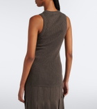 Lisa Yang Amya cotton and cashmere tank top