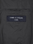 COMME DES GARÇONS HOMME - Panelled Garment-Dyed Cotton Blazer - Gray