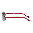 Acne Studios Red Bornt Sunglasses