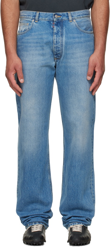 Photo: Maison Margiela Blue 5 Pockets Jeans