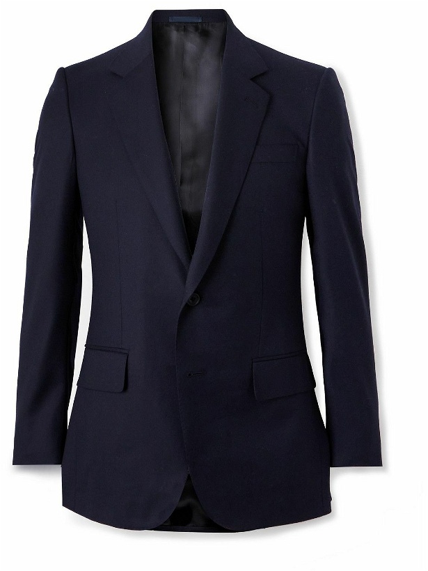 Photo: Kingsman - Caruso Wool-Flannel Suit Jacket - Blue