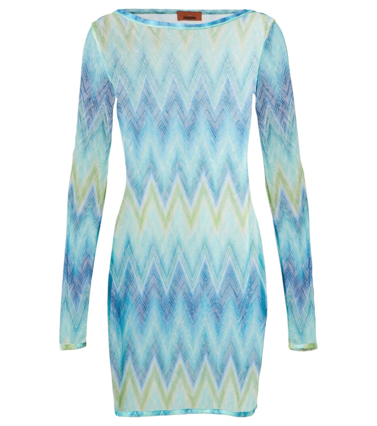 zig zag beach dress Melissa Odabash Patterned Maxi Dress main image 1