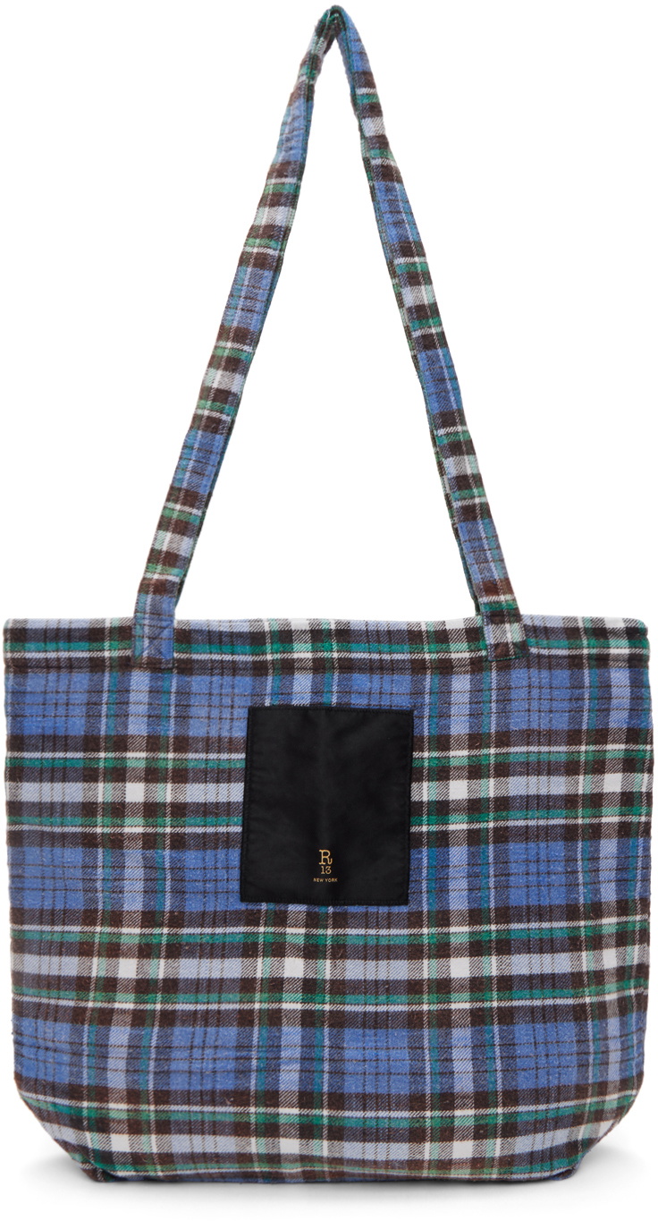 R13 Beige Flower Tote Bag R13
