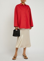 BY Malene Birger Derris Cotton Shirt Red