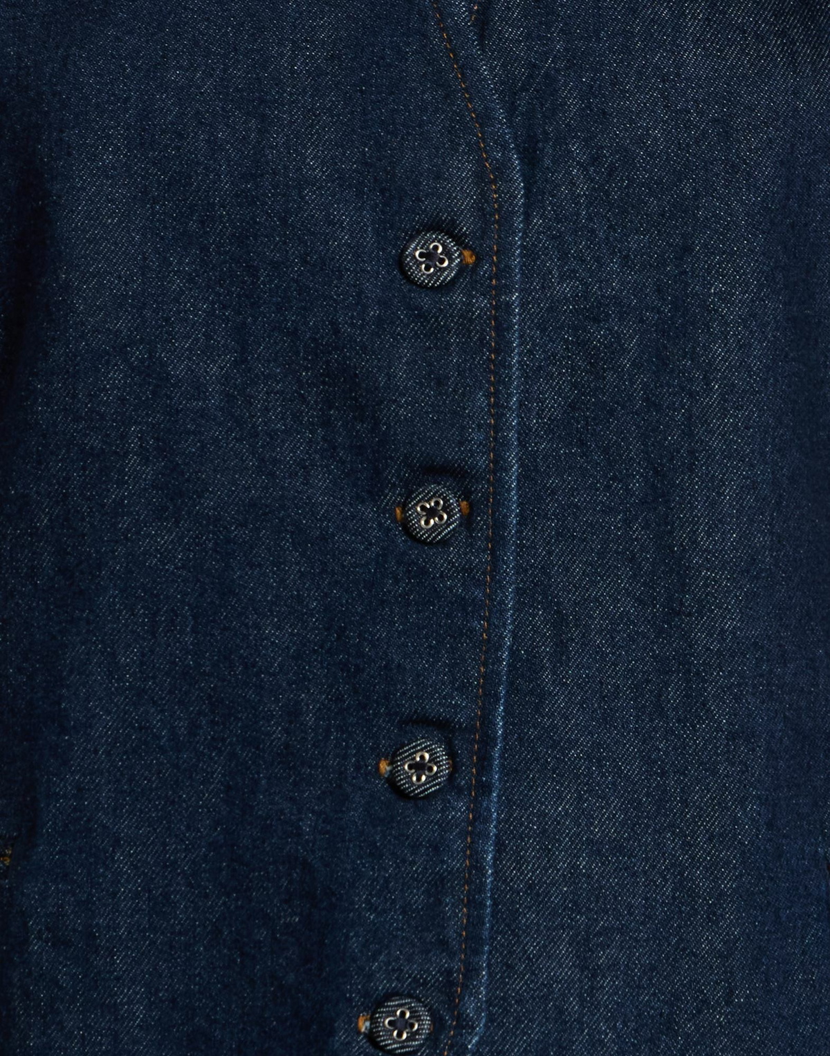 Officine Générale Womens Tailored Vest in Blue