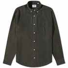 NN07 Men's Levon Button Down Shirt in Army