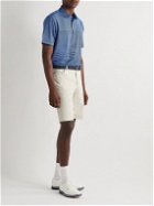 Peter Millar - Bickett Striped Tech-Jersey Golf Polo Shirt - Blue