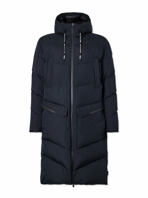 Photo: Herno Laminar - Laminar GORE-TEX® Quilted Down Hooded Jacket - Blue