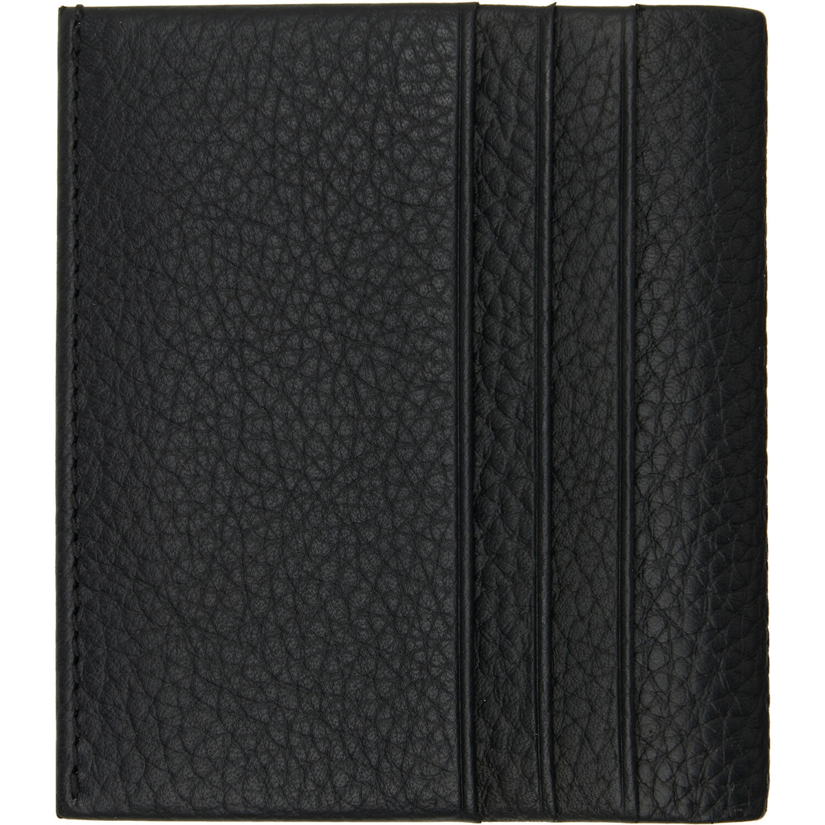 BOSS Black Grained Leather Wallet