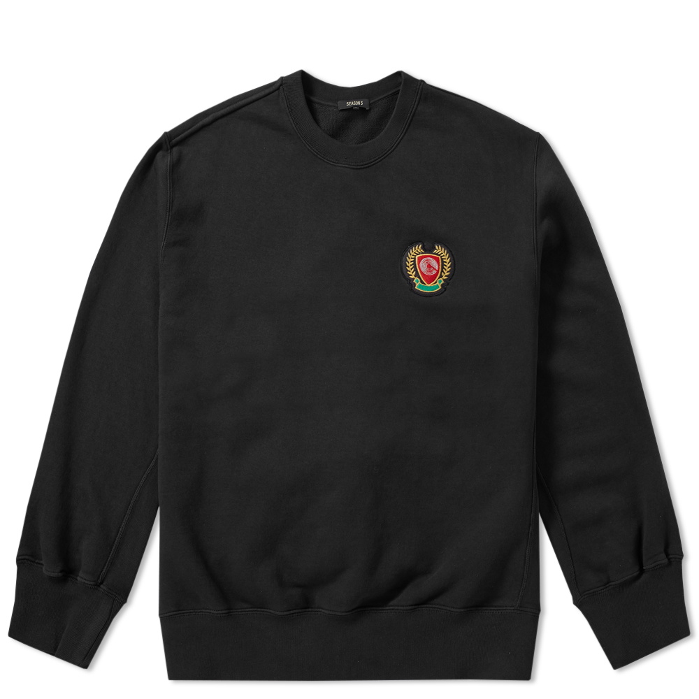 Yeezy Season 5 Crest Logo Crew Sweat Yeezy