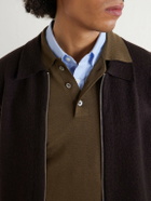 A.P.C. - Wool Polo Shirt - Green