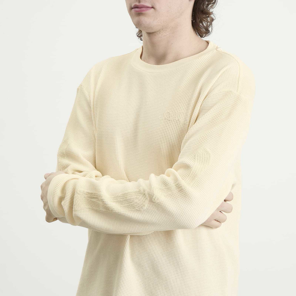 AMIRI Men's Bones Long Sleeve T-Shirt in Ivory