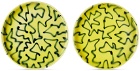 FRIZBEE CERAMICS Yellow BB Plate Set