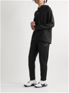 Nike Training - Pro Tapered Ribbed Dri-FIT Fleece Sweatpants - Black