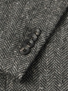 J. Mueser - Waverly Herringbone Wool Blazer - Gray